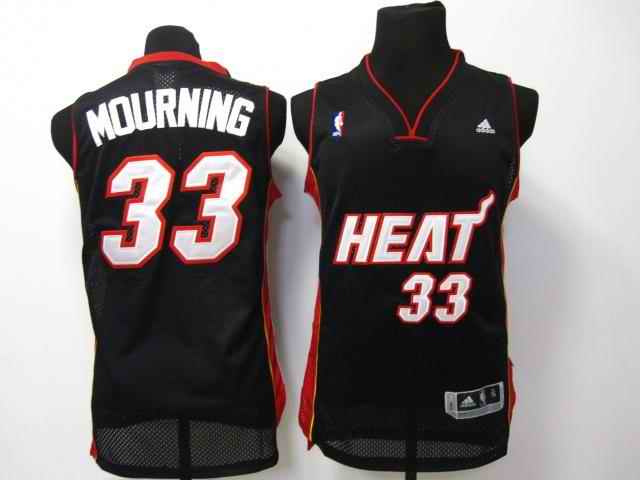 Heat 33 Mourning Black Jerseys