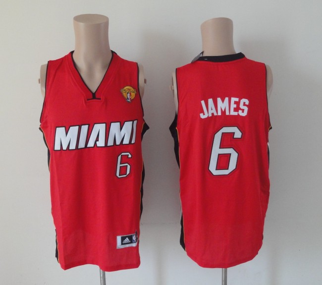 Heat 6 James Red 2013 Finals Edition Jerseys - Click Image to Close