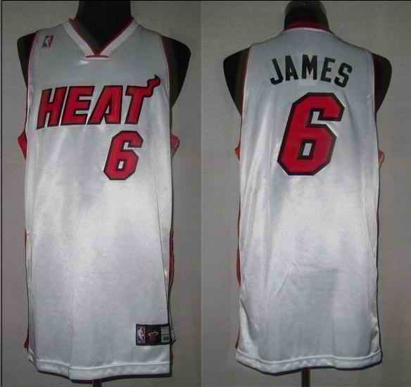 Heat 6 James White Jerseys