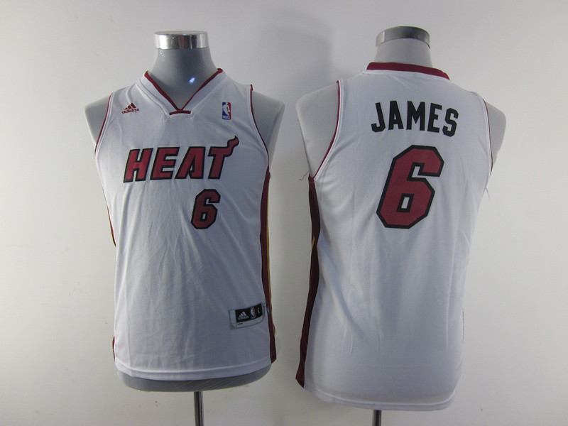 Heat 6 James White New Fabric Youth Jersey