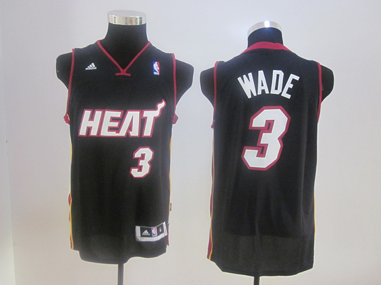 Heats 3 Wade Black Jerseys