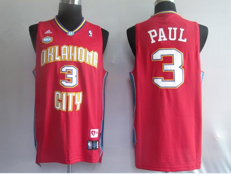 Hornets 3 Chris Paul Red Jerseys - Click Image to Close