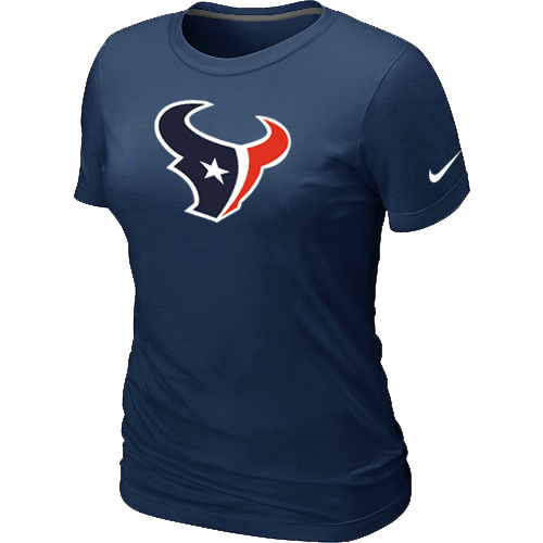 Houston Texans D.Blue Women's Logo T-Shirt
