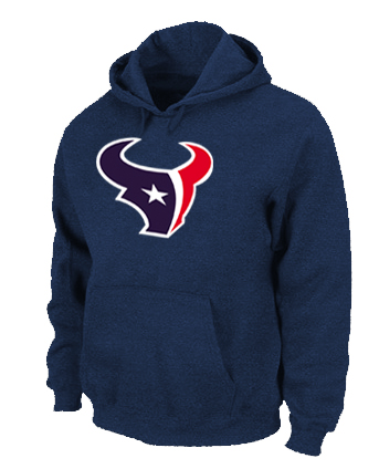 Houston Texans Logo Pullover Hoodie D.Blue