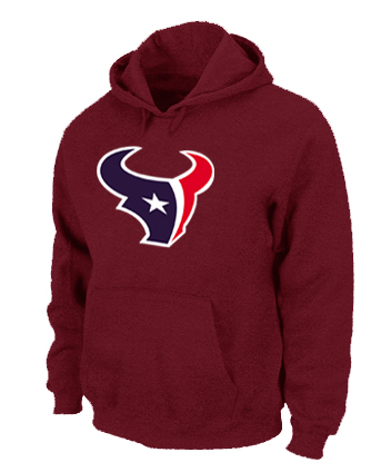 Houston Texans Logo Pullover Hoodie RED