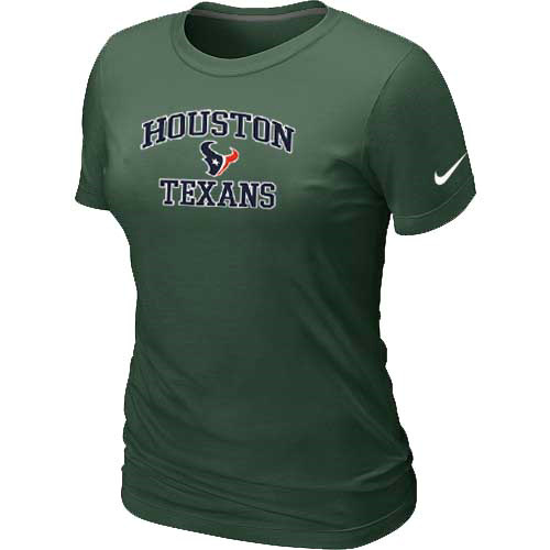 Houston Texans Women's Heart & Soul D.Green T-Shirt