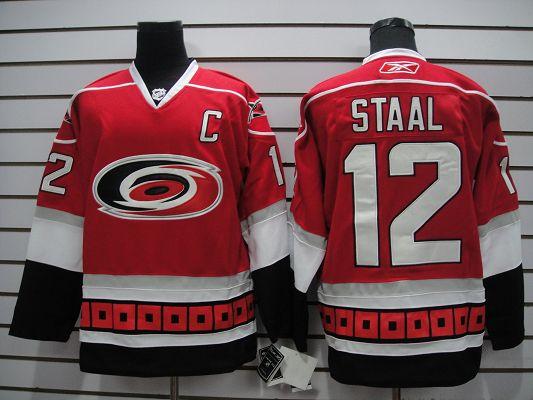 Hurricanes 12 Staal red Jerseys
