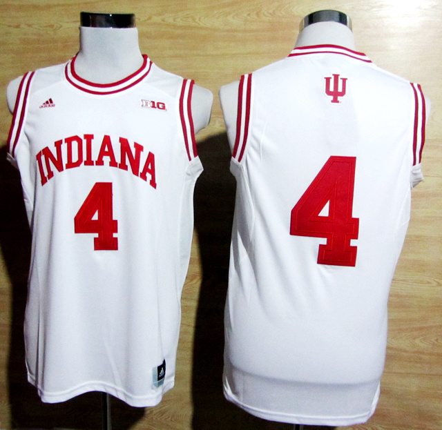 Indiana Hoosiers 4 Victor Oladipo White B10 Jerseys