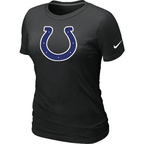 Indianapolis Colts Black Women's Logo T-Shirt