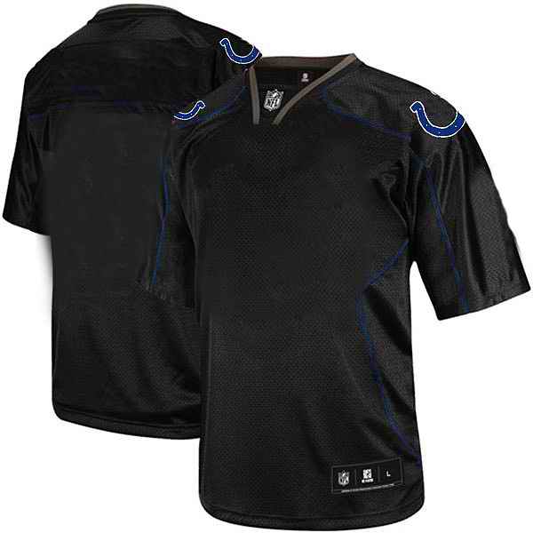Indianapolis Colts Men Customized black field shadow Jersey