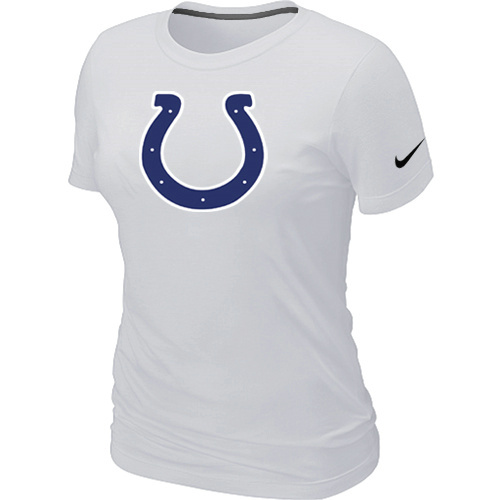 Indianapolis Colts White Women's Logo T-Shirt