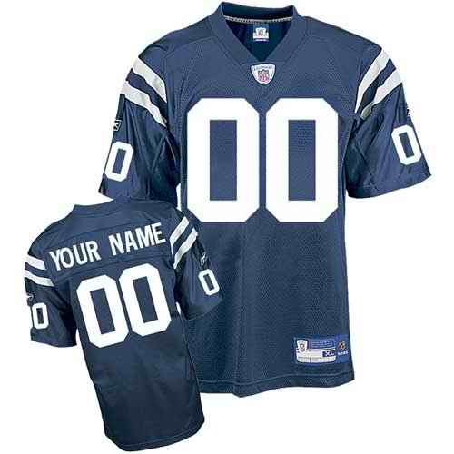Indianapolis Colts Youth Customized blue Jersey
