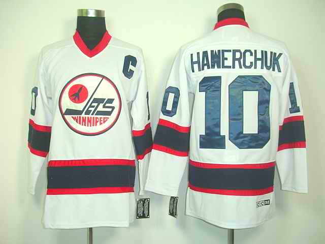 Islanders 10 Hawerchuk white Jerseys - Click Image to Close