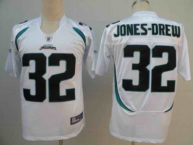 Jacksonville Jaguars 32 Maurice Jones-Drew white Jerseys