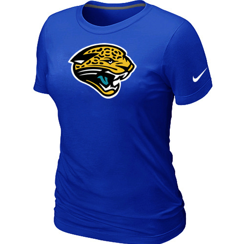 Jacksonville Jaguars Blue Women's Logo T-Shirt