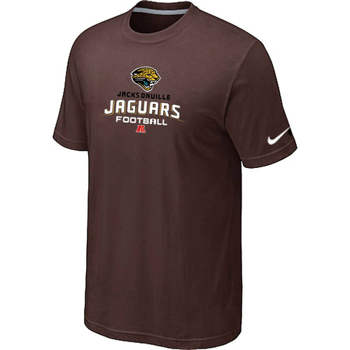 Jacksonville Jaguars Critical Victory Brown T-Shirt