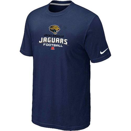 Jacksonville Jaguars Critical Victory D.Blue T-Shirt - Click Image to Close