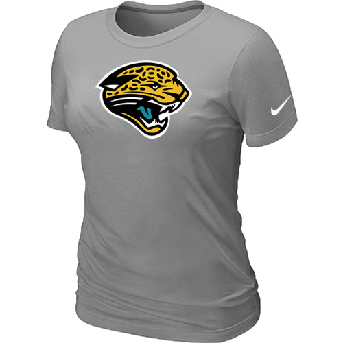 Jacksonville Jaguars L.Grey Women's Logo T-Shirt