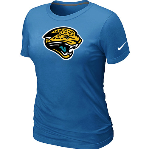 Jacksonville Jaguars L.blue Women's Logo T-Shirt