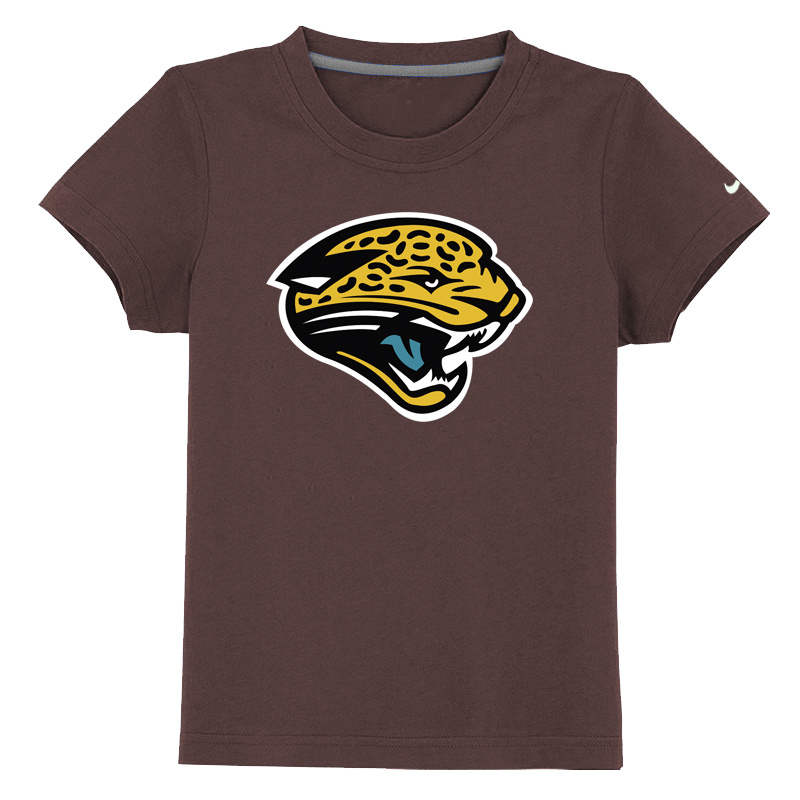 Jacksonville Jaguars Sideline Legend Authentic Logo Youth T-Shirt Brown