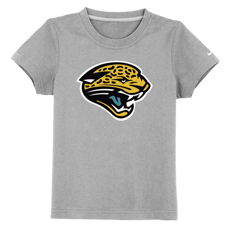 Jacksonville Jaguars Sideline Legend Authentic Logo Youth T-Shirt Grey