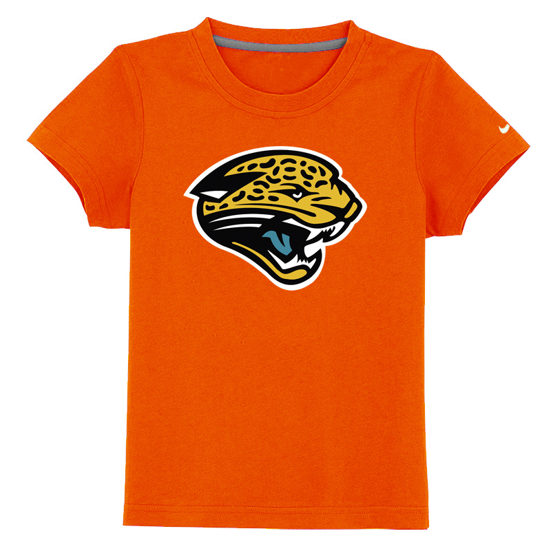 Jacksonville Jaguars Sideline Legend Authentic Logo Youth T-Shirt Orange
