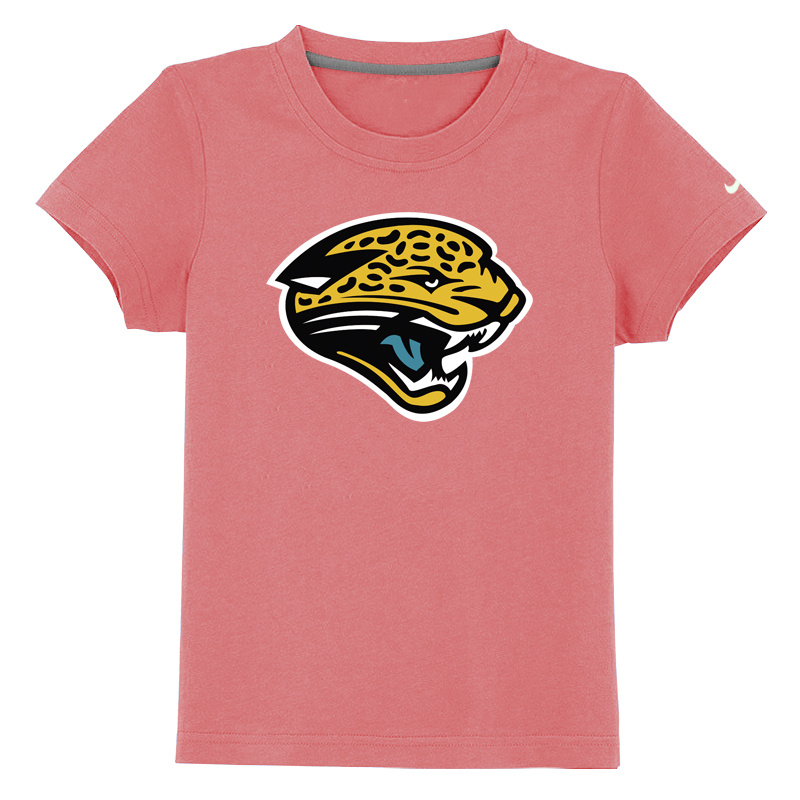 Jacksonville Jaguars Sideline Legend Authentic Logo Youth T-Shirt Pink