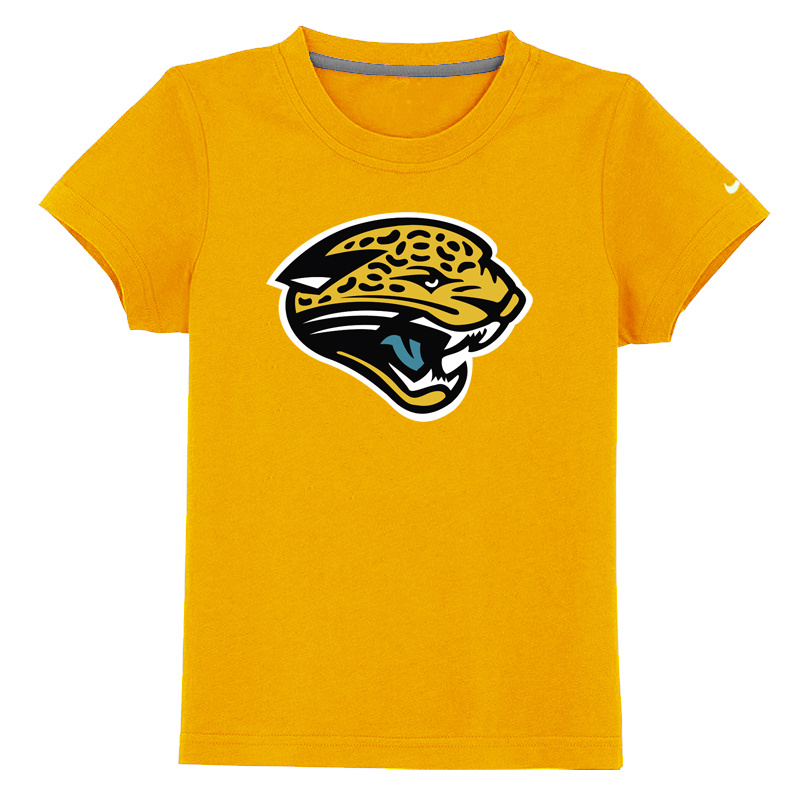 Jacksonville Jaguars Sideline Legend Authentic Logo Youth T-Shirt Yellow