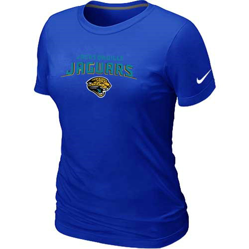 Jacksonville Jaguars Women's Heart & Soul Blue T-Shirt