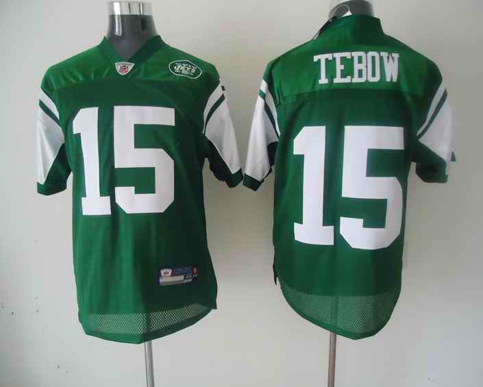 Jets 15 Tim Tebow green jerseys