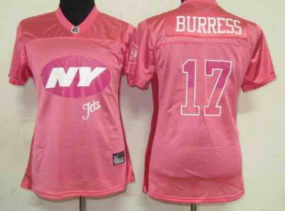 Jets 17 Burress pink 2011 fem fan women Jerseys Jets 17 Burress pink 2011 fem fan women Jerseys