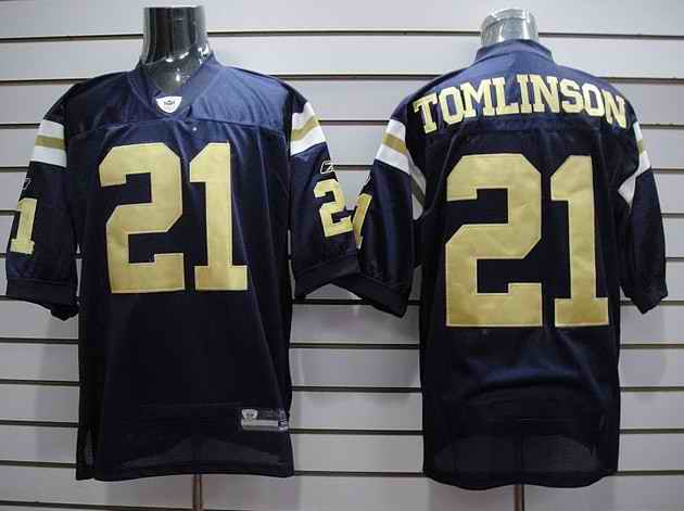 Jets 21 Tomlinson Blue Jerseys