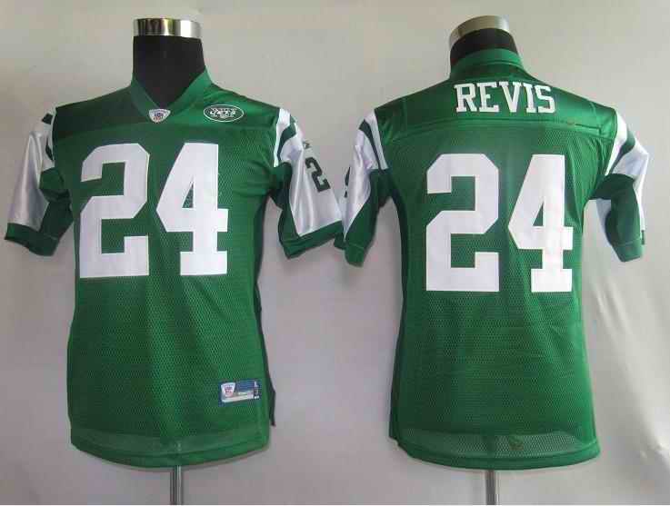 Jets 24 Revis green kids Jerseys