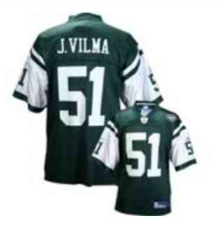 Jets 51 Jonathan Vilma Green Jerseys