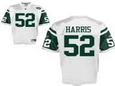 Jets 52 David Harris white Jerseys