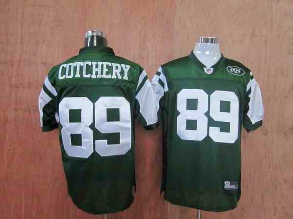 Jets 89 Jerricho Cotchery green Jerseys