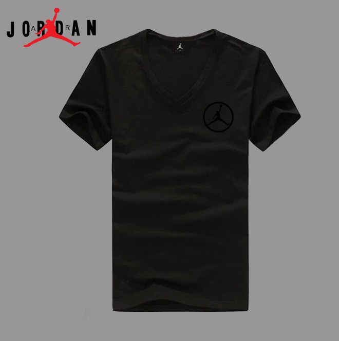 Jordan black Men T-shirt (03)