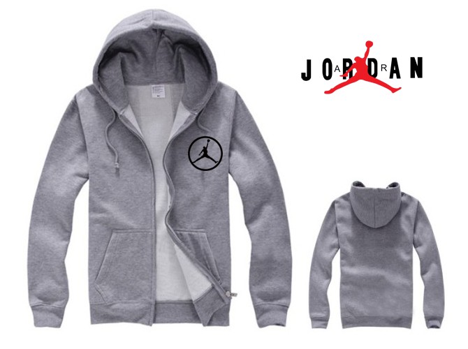 Jordan grey Hoodies (02)
