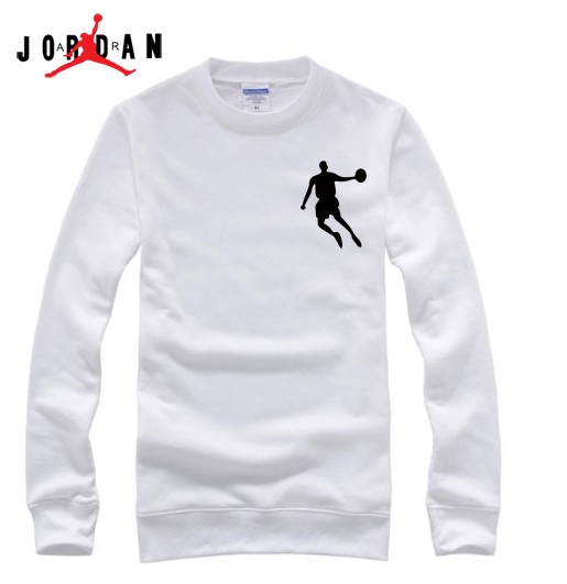 Jordan white Pullover (02)