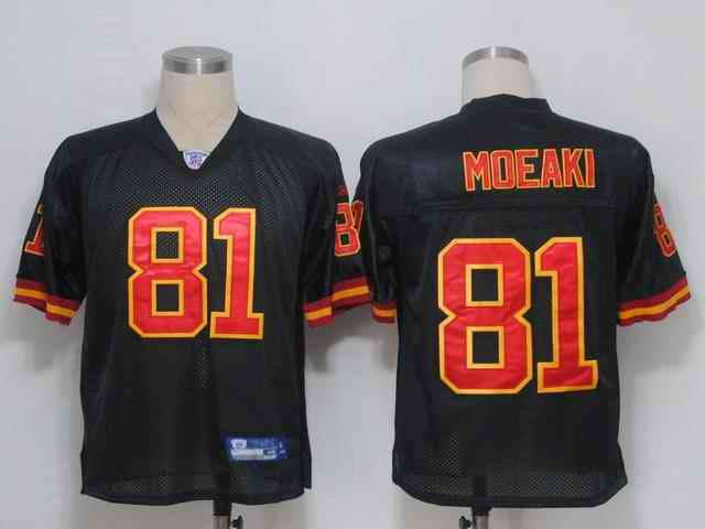 Kansas City Chiefs 81 Moeaki black Jerseys