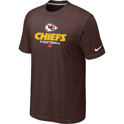 Kansas City Chiefs Critical Victory Brown T-Shirt