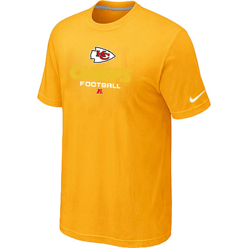 Kansas City Chiefs Critical Victory Yellow T-Shirt