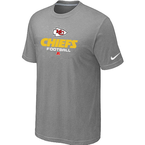 Kansas City Chiefs Critical Victory light Grey T-Shirt