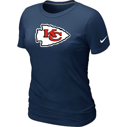 Kansas City Chiefs D.Blue Women's Logo T-Shirt
