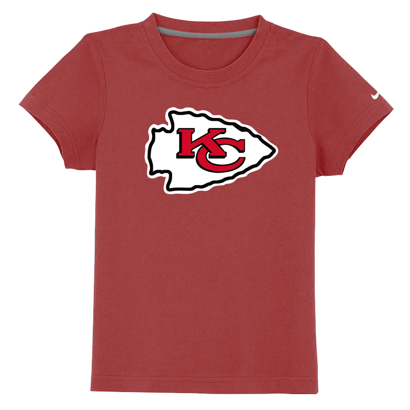 Kansas City Chiefs Sideline Legend Authentic Logo Youth T-Shirt Red - Click Image to Close
