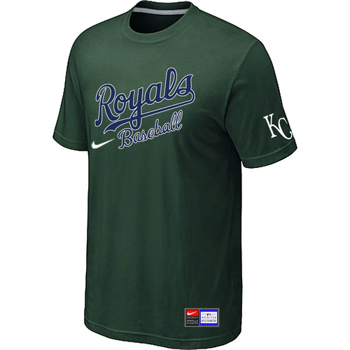 Kansas City Royals D.Green Nike Short Sleeve Practice T-Shirt