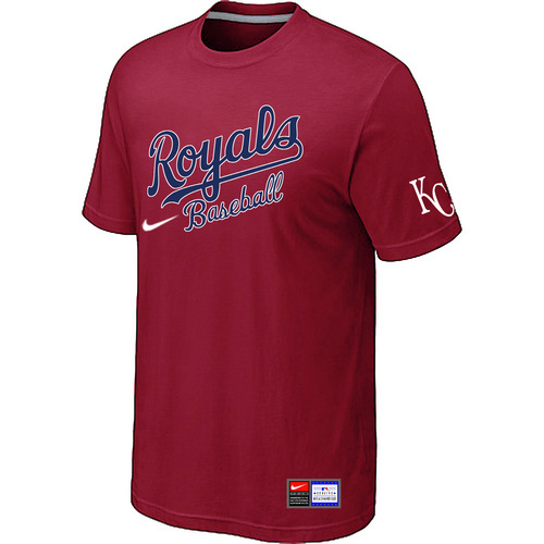 Kansas City Royals Red Nike Short Sleeve Practice T-Shirt