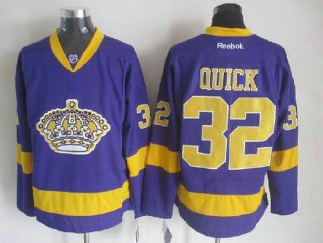 Kings 32 Quick Purple Jerseys
