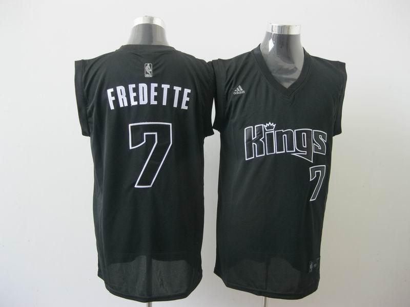 Kings 7 Fredette Black Jerseys