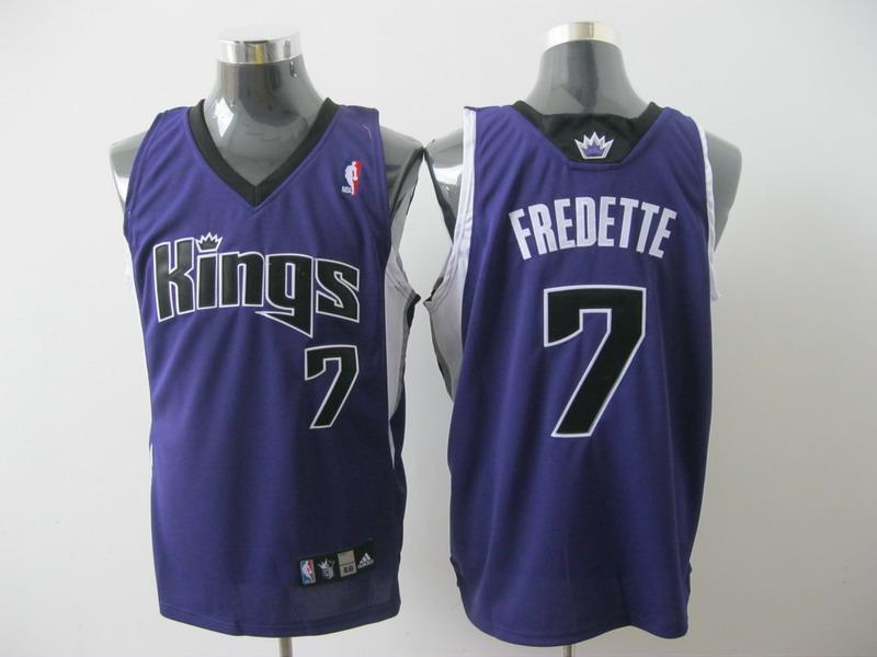 Kings 7 Fredette Purple Jerseys
